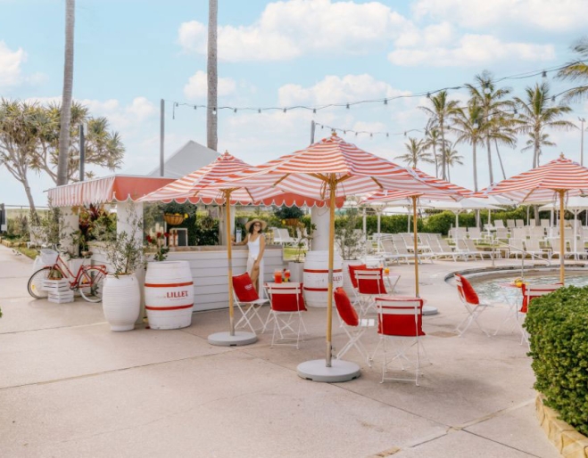 Lillet Garden Pop-up Bar Sheraton Grand Mirage Resort