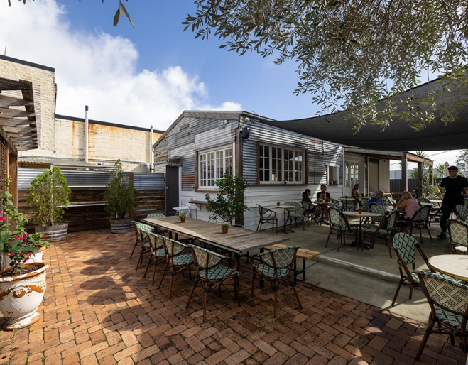 Outdoor seating