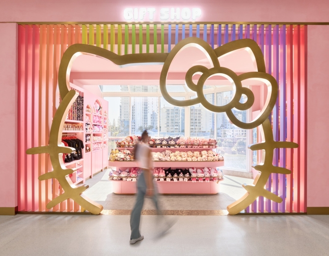 Entry to Hello Kitty Cafe 