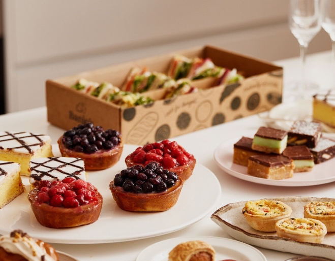 Assortment of pastries Banjo's Bakery