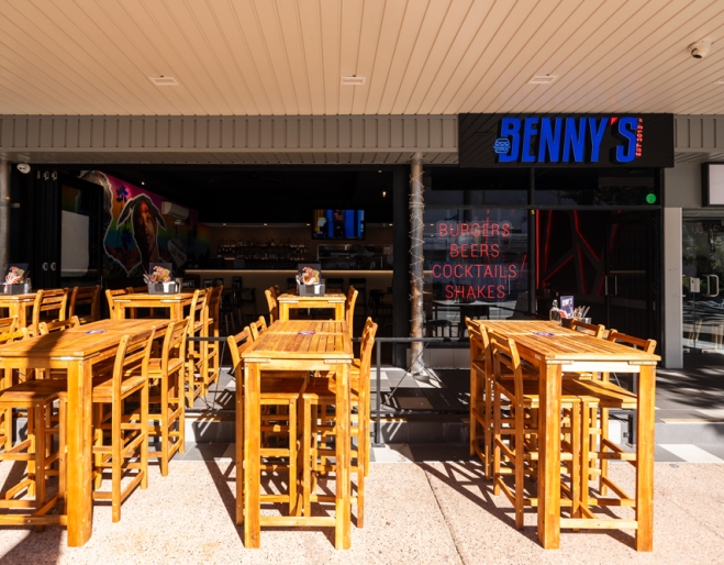 Benny's American Burger Surfers Paradise 