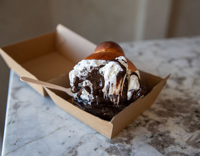 Brioche Ice Cream Sandwich