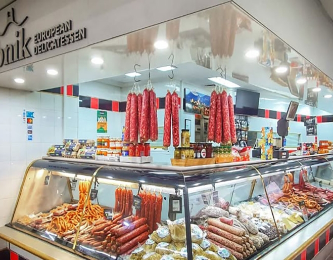 Counter at Grobnik Deli Ashmore