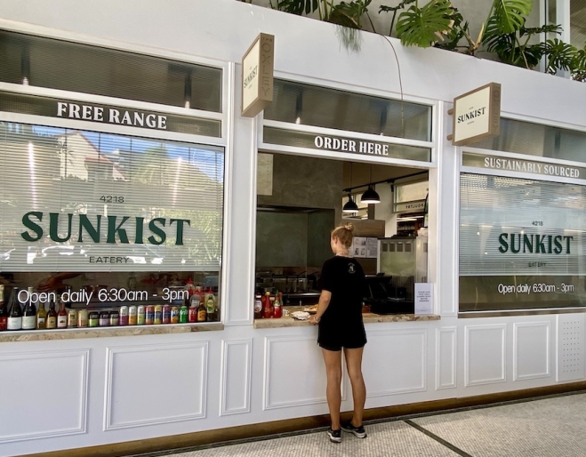 Sunkist Eatery, Mermaid Beach