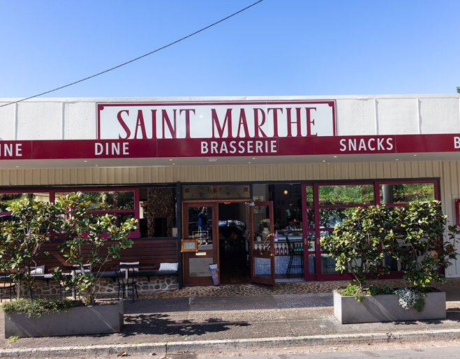 Front exterior view of St Marthe 