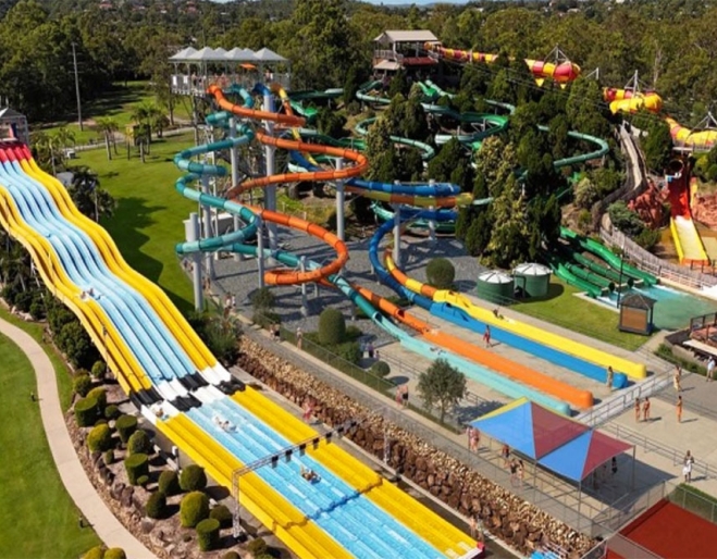 Zoom Zoom slide at Wet'n'Wild Gold Coast