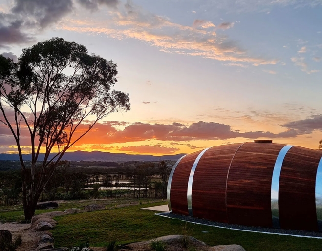 Barrel View Luxury Cabins