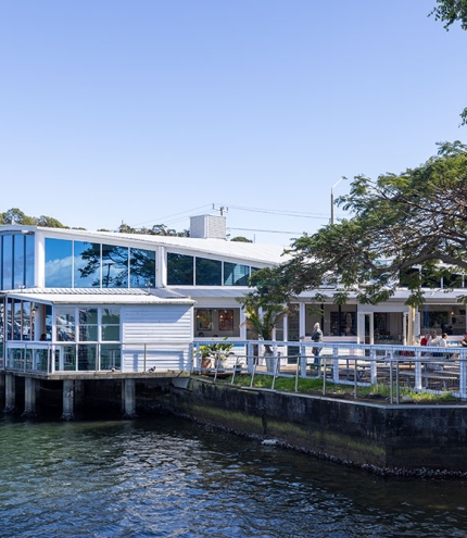 View from river Dayo Cafe Tweed Heads