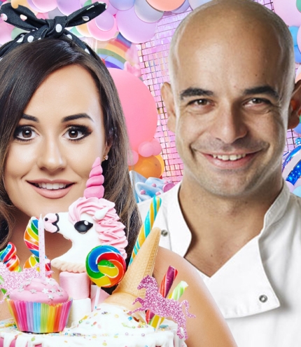 Adrian Zumbo and host