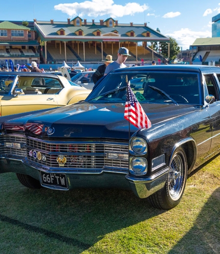 Vintage car at RACQ Motorfest