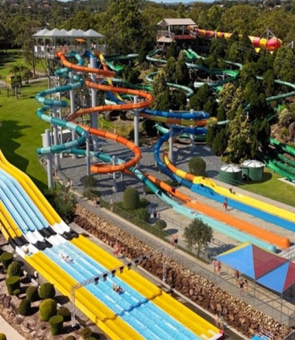 Zoom Zoom slide at Wet'n'Wild Gold Coast