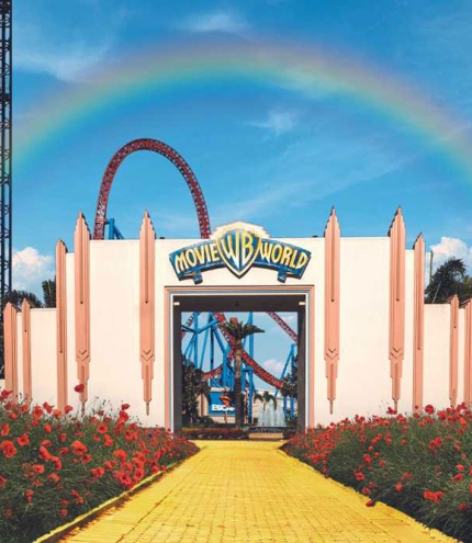 Wizard of Oz precinct at Movie World