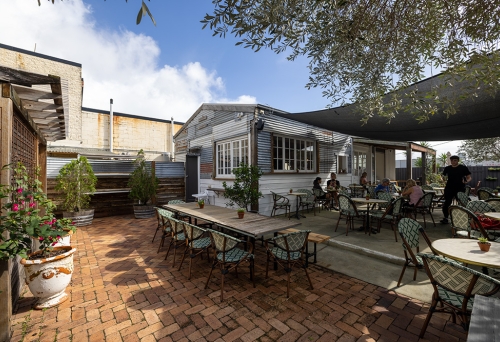 Outdoor seating