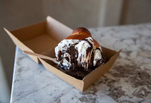 Brioche Ice Cream Sandwich