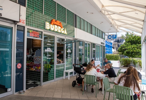 External venue with outdoor seating