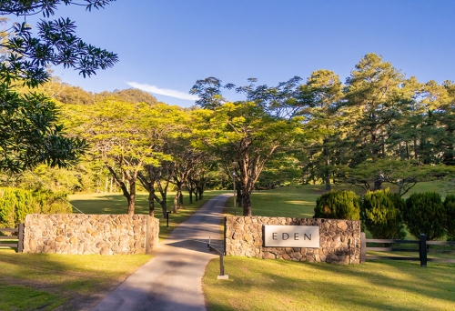 Entrance to Eden Health Retreat, Currumbin Valley