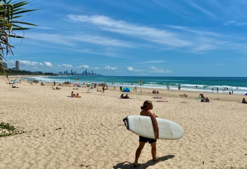 Burleigh Beach, Gold Coast  