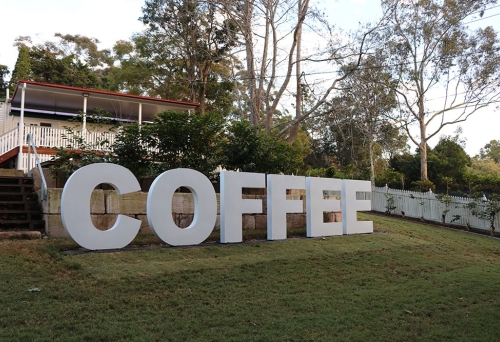 Entrance to Tamborine Mountain Coffee Plantation