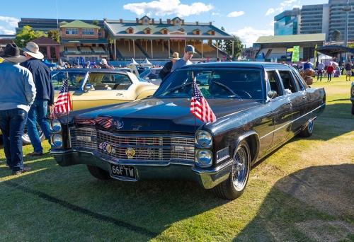 Vintage car at RACQ Motorfest