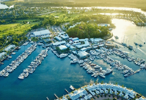 Sanctuary Cove Village and Marina