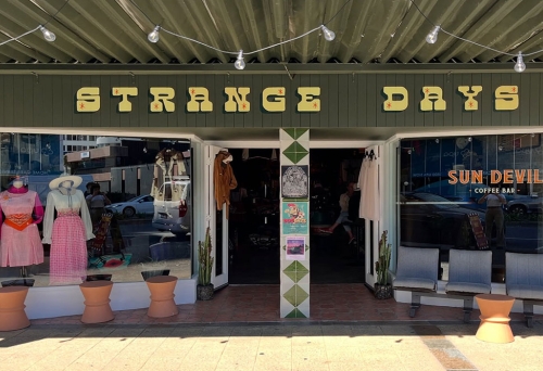 Facade of Strange Days Store Tweed Heads