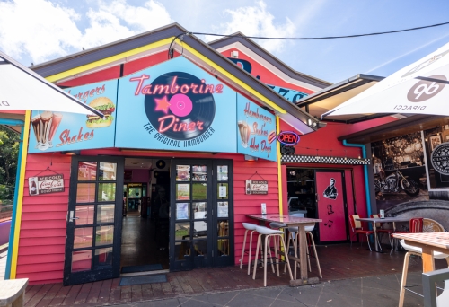 Entrance to the Tamborine Diner Tamborine Mountain