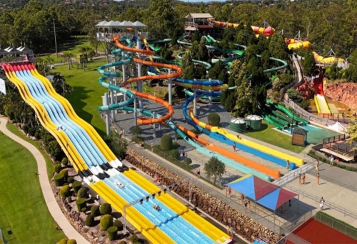 Zoom Zoom slide at Wet'n'Wild Gold Coast