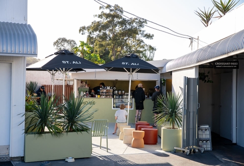 Entrance of Home Cafe Currumbin