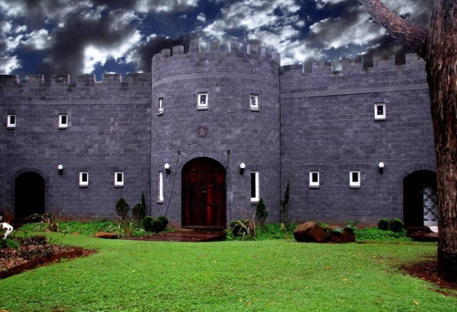 Facade of The Castle on Tamborine, Tamborine Mountain, Queensland