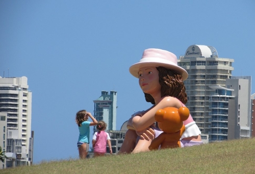 Sculpture at Broadwater Parklands 