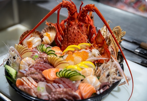 Seafood platter at Tasman Star