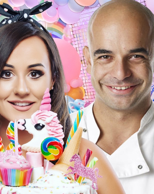Adrian Zumbo and host
