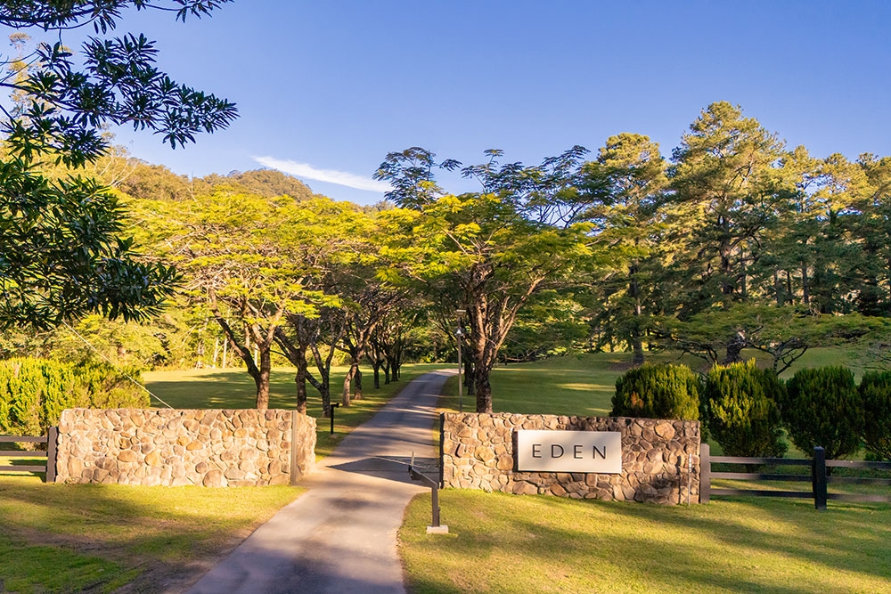 Entrance to Eden Health Retreat, Currumbin Valley