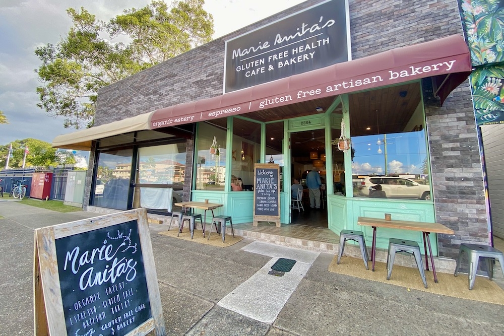 Marie Anita's Gluten Free Health Cafe & Bakery Mermaid Beach