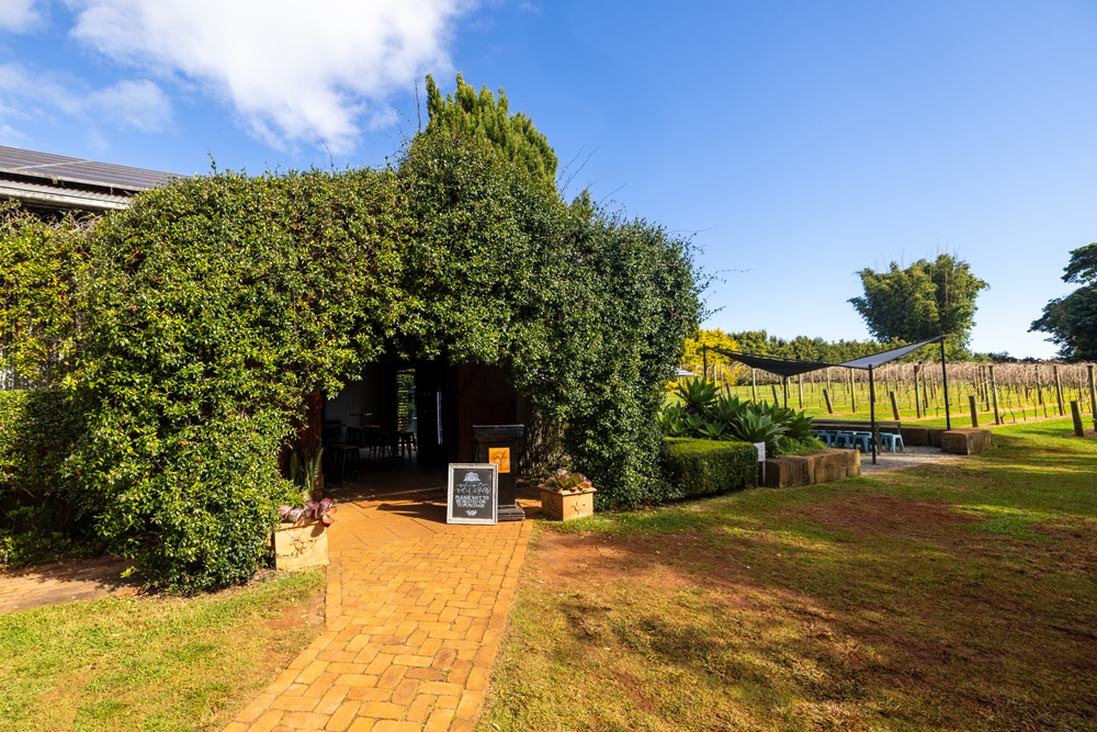 Entrance to Witches Falls Winery Tamborine Mountain 