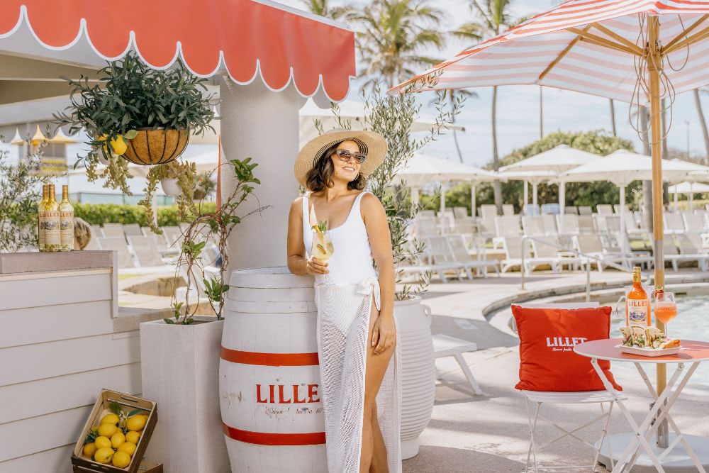 Lillet Garden Pop-up Bar Sheraton Grand Mirage Resort