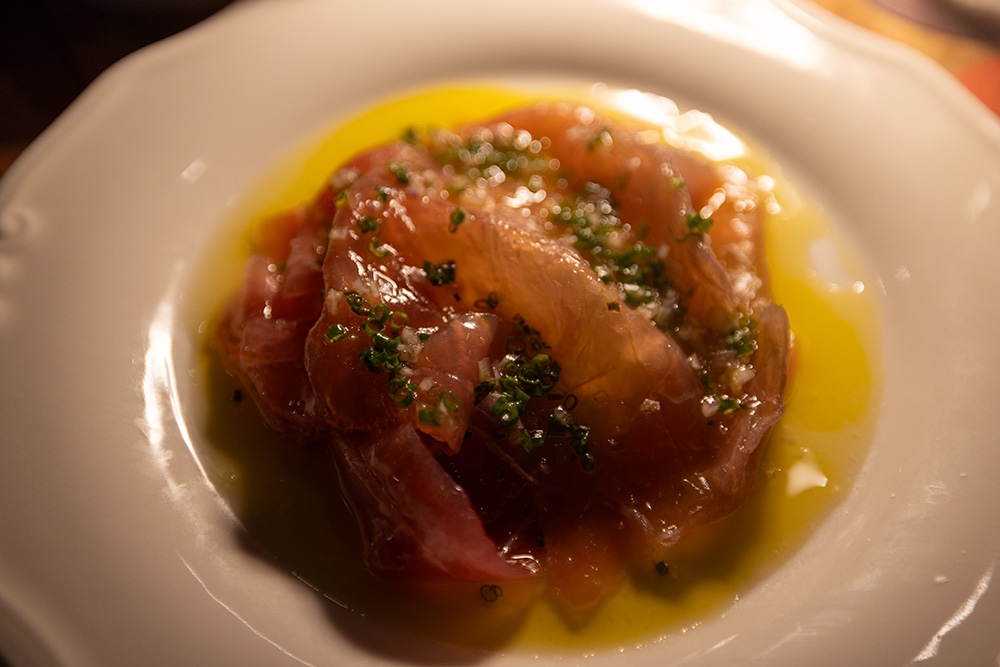 Tuna crudo