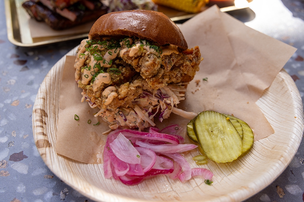 Chicken burger