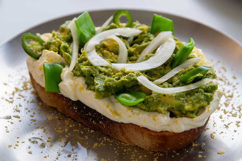 Smashed avo at 94 Morning Club