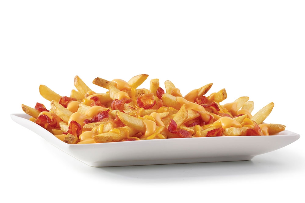 Baconmater fries at Wendy's