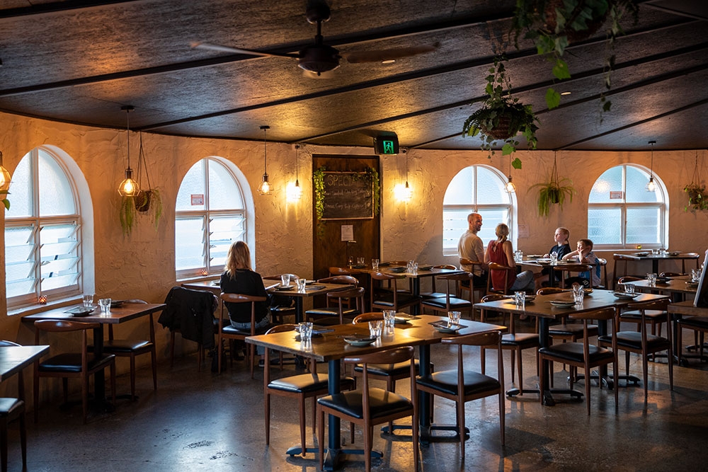 Interior of Bistro Lamp Mermaid Beach
