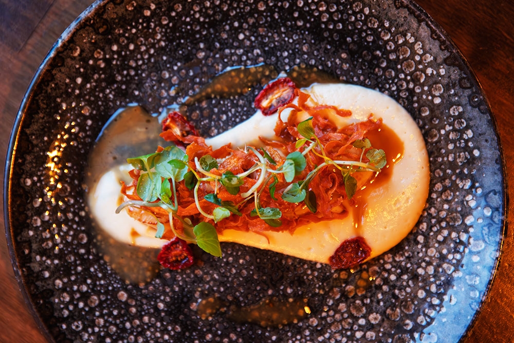 Hokkaido scallops with cauliflower puree Bistro Lamp