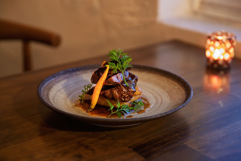 Wagyu beef steak at Bistro Lamp Mermaid Beach