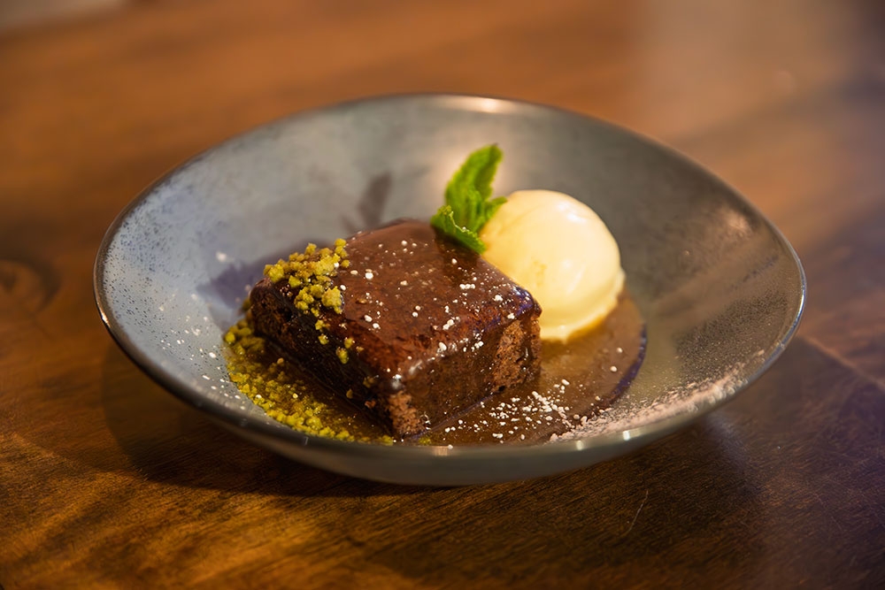Sticky date pudding at Bistro Lamp Mermaid Beach