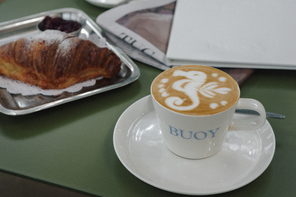 BuoyCafe_CoffeeCroissant