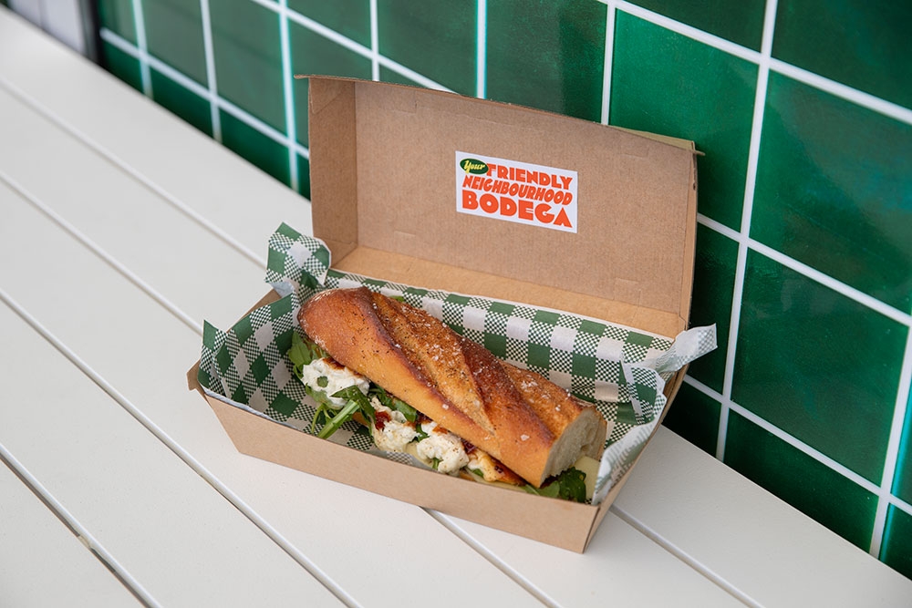 Buffalo Mozzarella Baguette 
