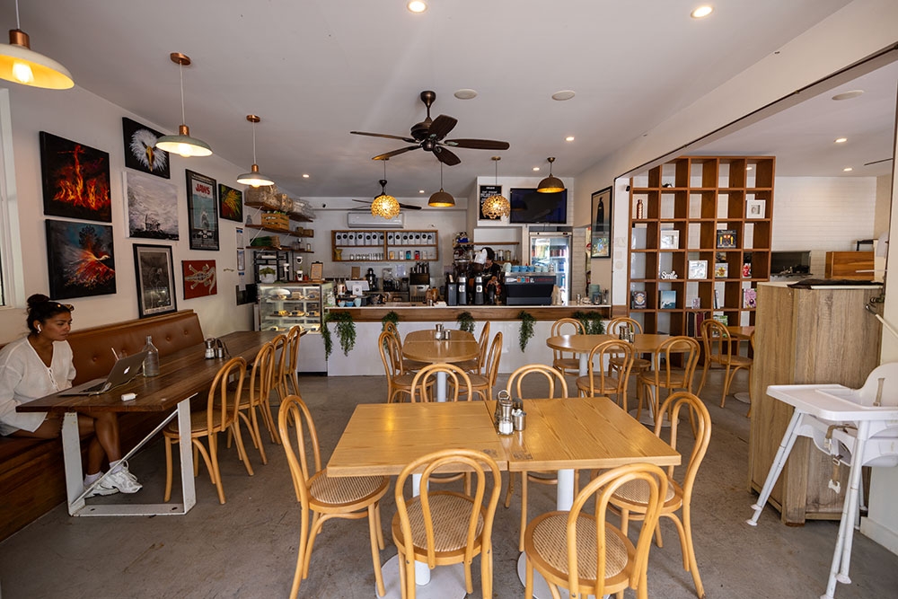 Interior of Conkabar at Burleigh Heads