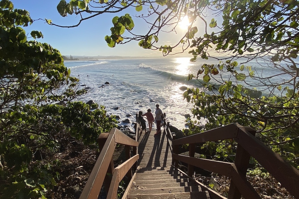 Cooly Point Danger walk