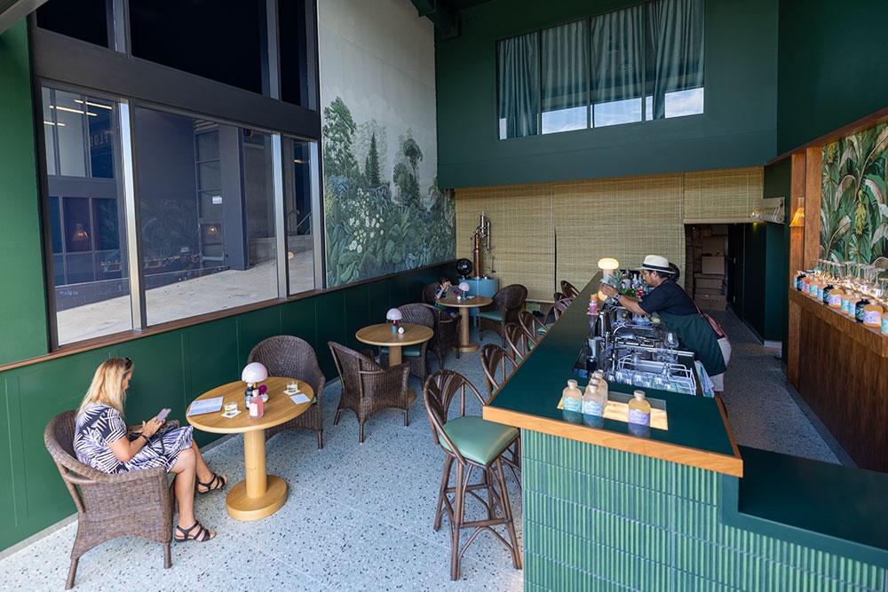 Interior of Familiar Spirits 