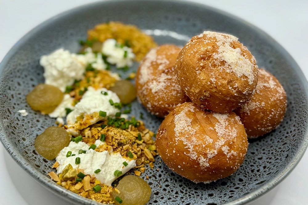Fennel doughnuts at Miami Marketta